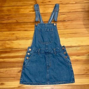 Forever 21 Denim Overall Dress